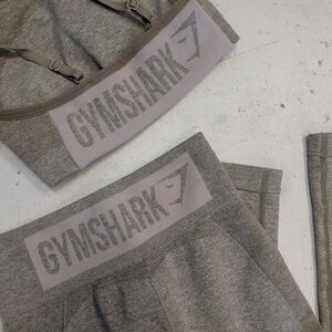 Gymshark Heather Gray Activewear Set